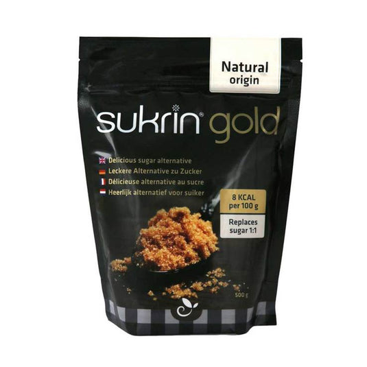سكرين محلِّي بديل السكر بودرة 500 جم - Sukrin gold powder 500 gm - GermanVit - Saudi arabia
