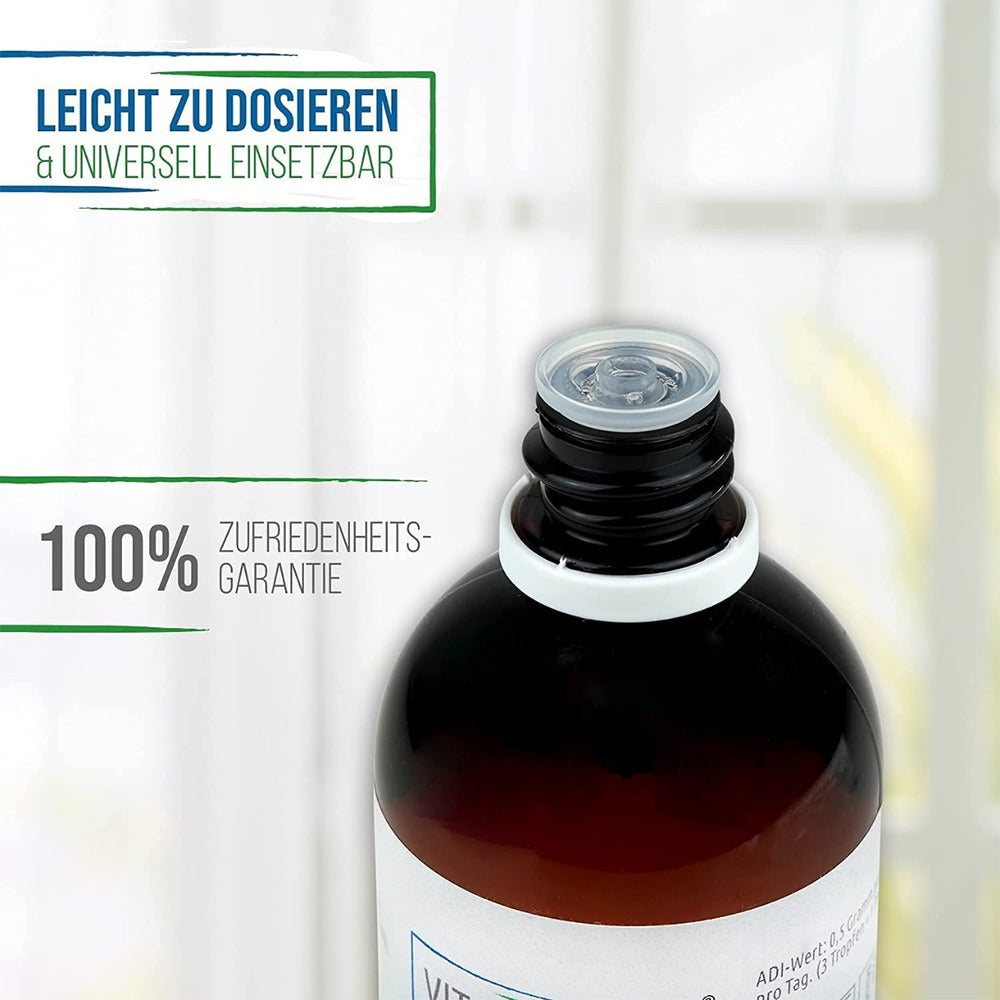 ستيفيا سائل  100 مل - VITA NATURA Stevia Fluid dropper bottle 100 ml - GermanVit - Saudi arabia