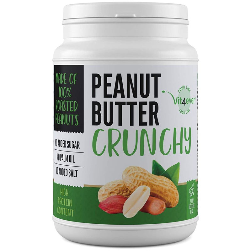 حميل الصورة في عارض المعرض ، زبدة الفول السوداني الخام 1000 جرام - Vit4ever Pure Peanut Butter 1000 gm
