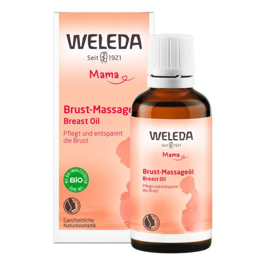 زيت تدليك ومساج للثدي 50 مل - Weleda Breast Massage Oil 50 ml