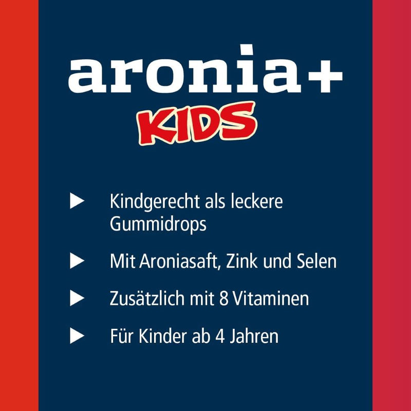 Load image into Gallery viewer, أرونيا+ فيتامينات للأطفال 60 قطعة - aronia+ KIDS Vitamin Drops 60 Pieces - GermanVit - Saudi arabia
