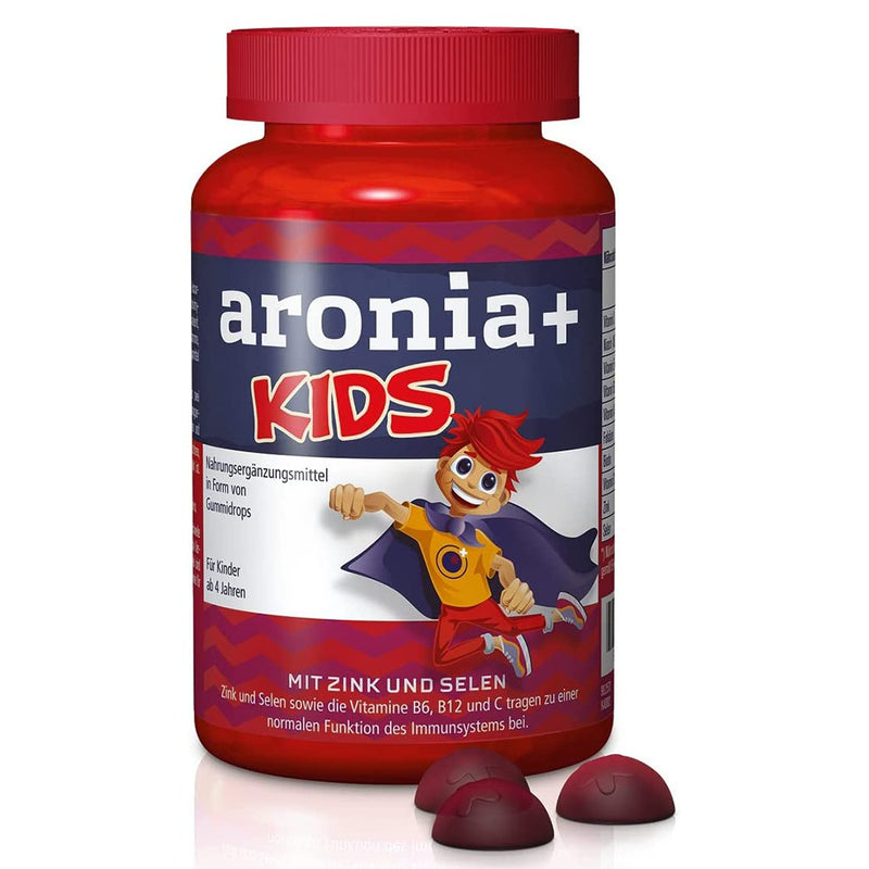 حميل الصورة في عارض المعرض ، أرونيا+ فيتامينات للأطفال 60 قطعة - aronia+ KIDS Vitamin Drops 60 Pieces - GermanVit - Saudi arabia
