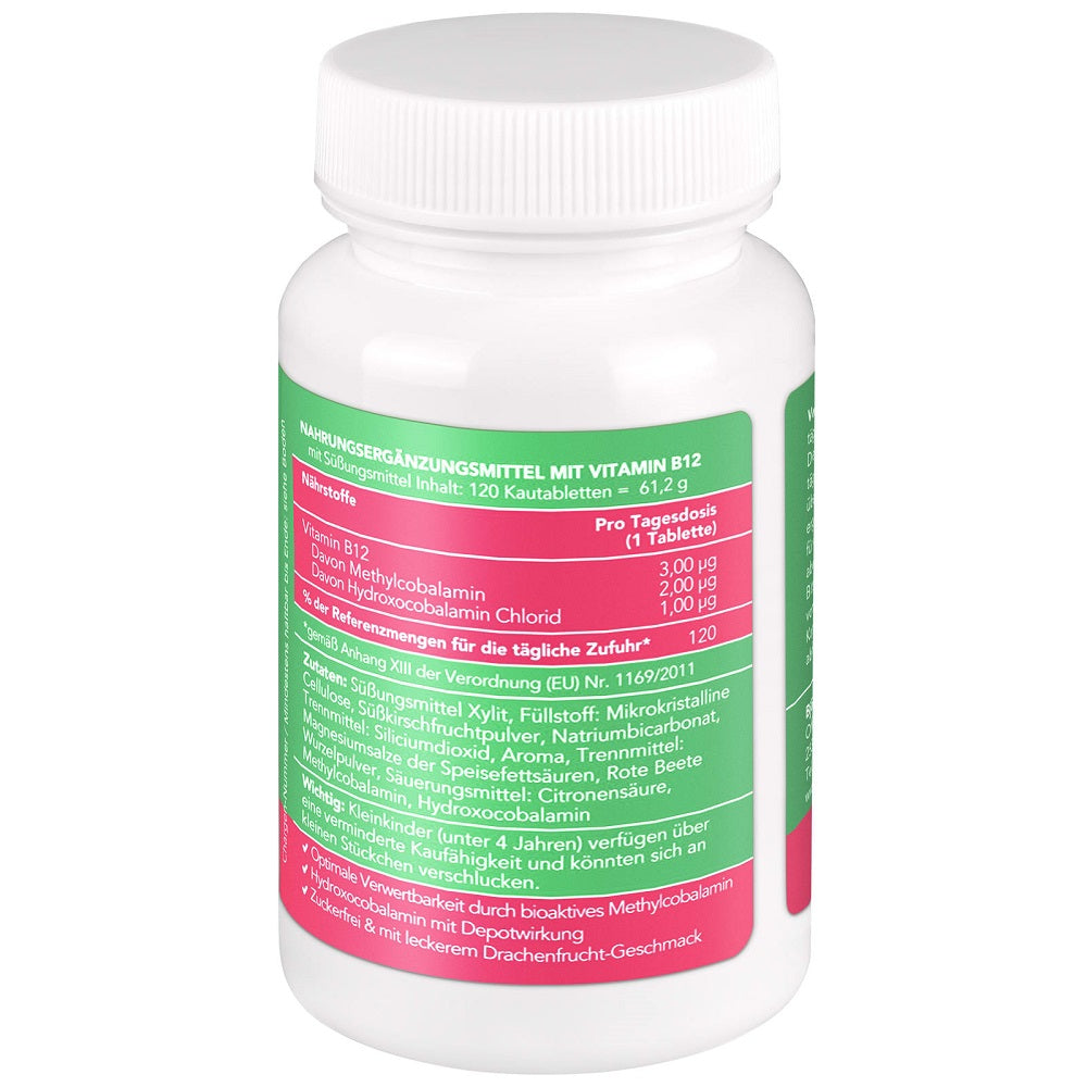 فيتامين ب₁₂ للأطفال 120 قرص مضغ - BjökoVit VITAMIN B₁₂ Children 120 Chewable Tablets - GermanVit - Saudi arabia