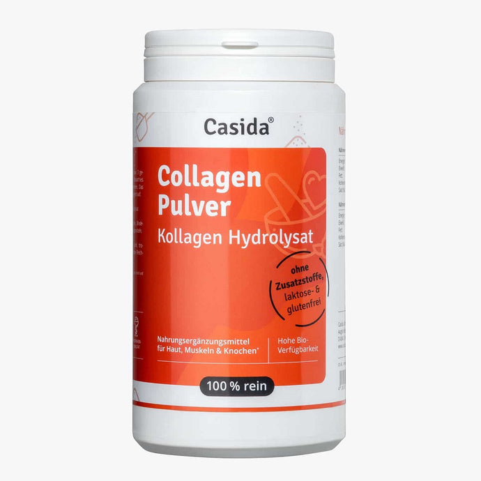 كاسيدا كولاجين بقري بودرة 480 جرام - Casida Collagen Pulver Kollagen Hydrolysat 480 gm - GermanVit - Saudi arabia