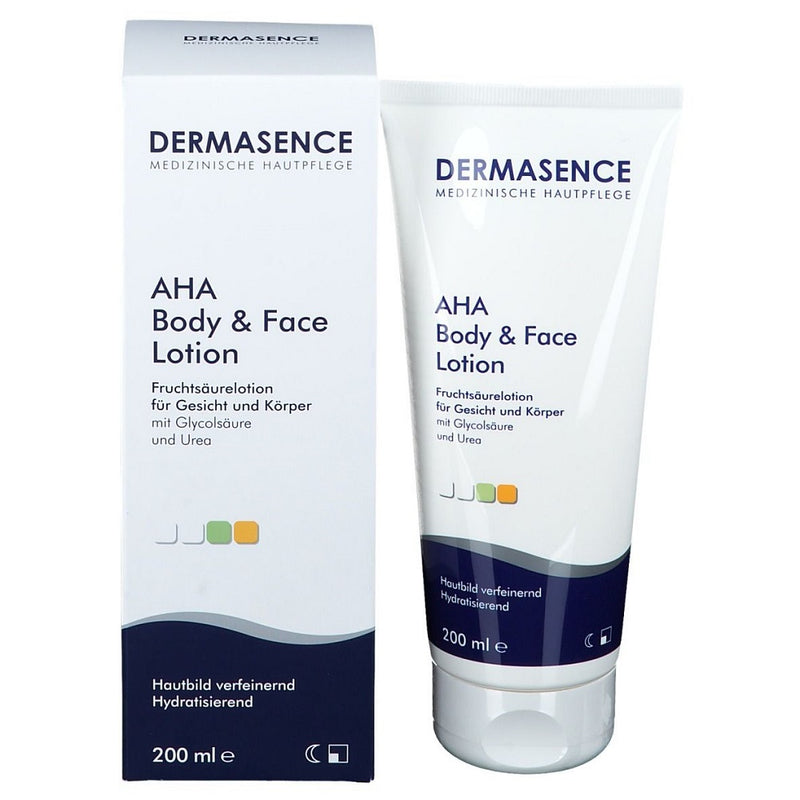 Load image into Gallery viewer, ديرماسنس لوشن الوجه والجسم 200 مل - DERMASENCE AHA Body &amp; Face Lotion 200 ml - GermanVit - Saudi arabia
