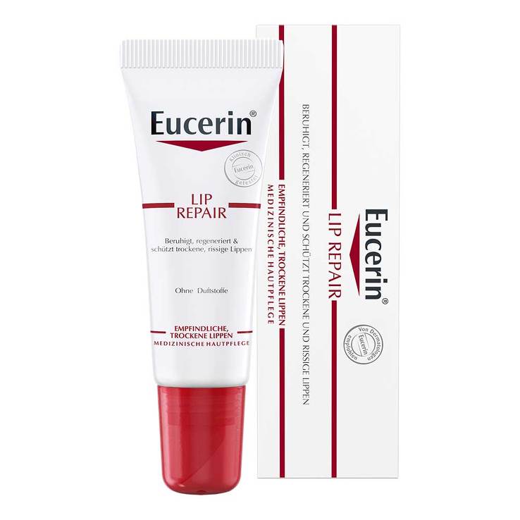 يوسيرين كريم العناية بالشفاه 10 جم - Eucerin pH5 Lip Repair Cream 10 gm - GermanVit - Saudi arabia