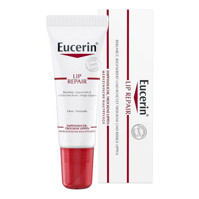 يوسيرين كريم العناية بالشفاه 10 جم - Eucerin pH5 Lip Repair Cream 10 gm - GermanVit - Saudi arabia