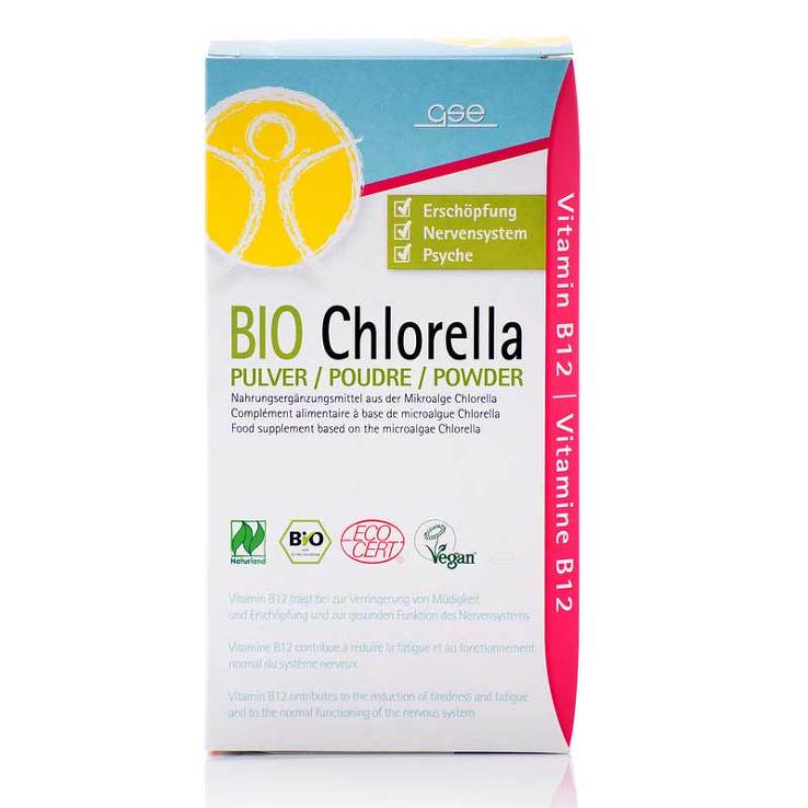 Load image into Gallery viewer, كلوريلا عضوية بودرة 200 جرام - GSE BIO Chlorella Powder 200 gm - GermanVit - Saudi arabia
