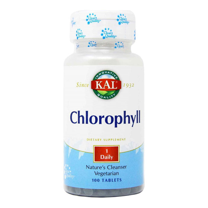 كلوروفيل 100 قرص - KAL Chlorophyll 100 Tabs - GermanVit - Saudi arabia