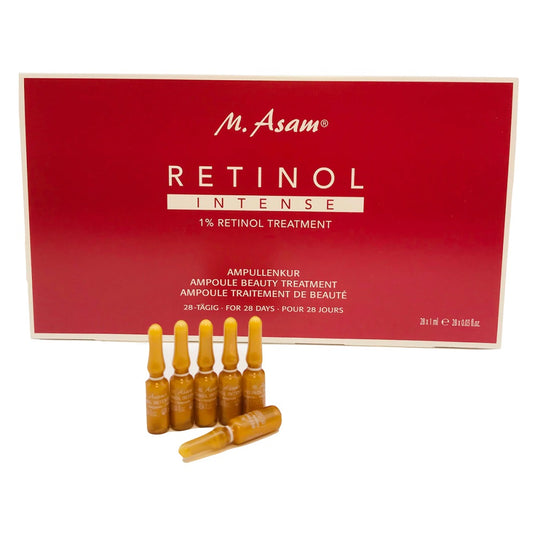 ريتينول مركز للبشرة 28 امبول - M. Asam Retinol Intense Treatment 28 x 1ml - GermanVit - Saudi arabia