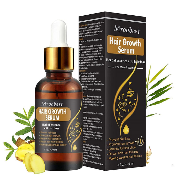 مروبيست سيروم نمو وكثافة الشعر 30 مل - Mroobest Hair Growth Serum 30 ml - GermanVit - Saudi arabia