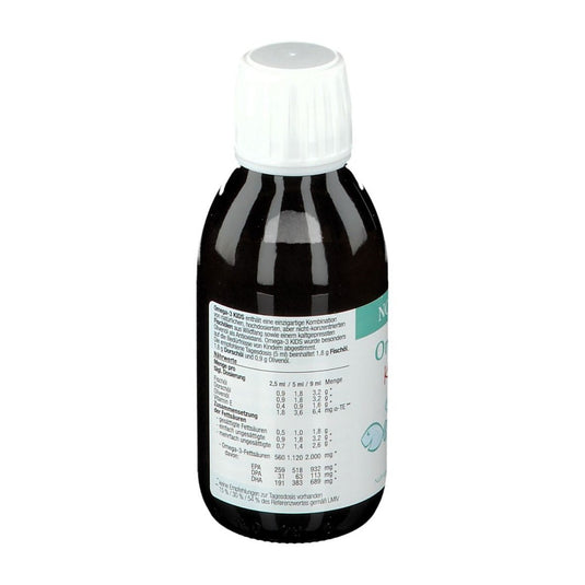 أوميجا-3 شراب للأطفال 150 مل - NORSAN Omega-3 Kids Liquid 150 ml - GermanVit - Saudi arabia