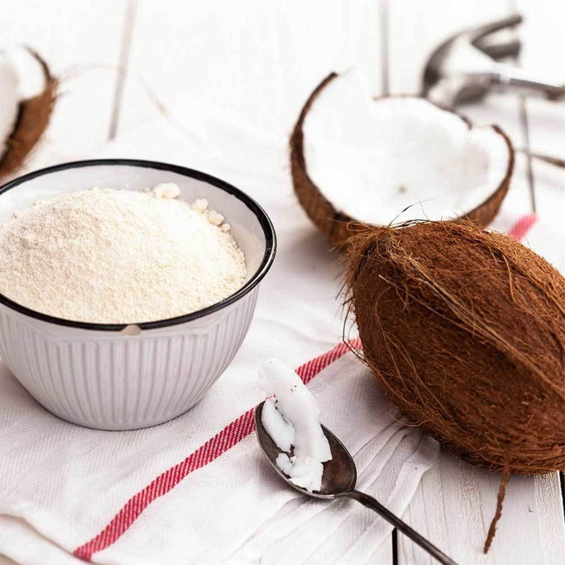 حميل الصورة في عارض المعرض ، دقيق جوز الهند العضوي 600 جرام - nu3 Organic Coconut Flour 600 gm - GermanVit - Saudi arabia
