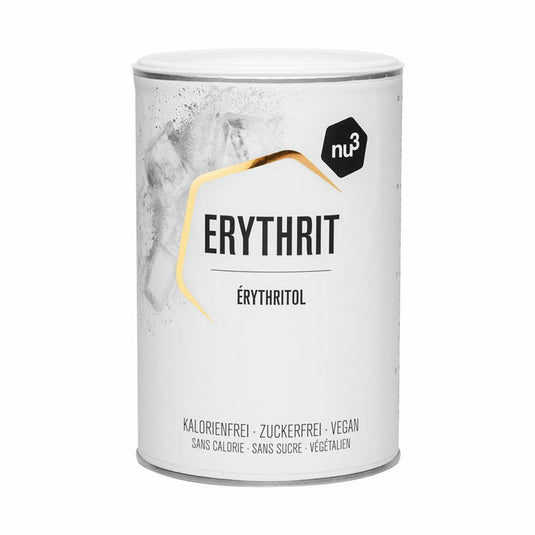 إريثريتول مُحَلِّي طبيعي بديل السكر 750 جرام - nu3 Erythritol, Sugar Substitute 750 gm - GermanVit - Saudi arabia