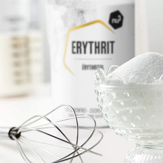 إريثريتول مُحَلِّي طبيعي بديل السكر 750 جرام - nu3 Erythritol, Sugar Substitute 750 gm - GermanVit - Saudi arabia