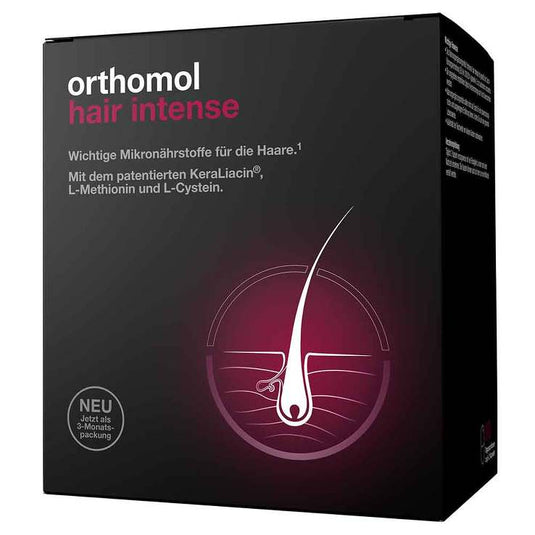 أورثومول كبسولات التغذية المكثفة للشعر - Orthomol Hair Intense Capsules - GermanVit - Saudi arabia