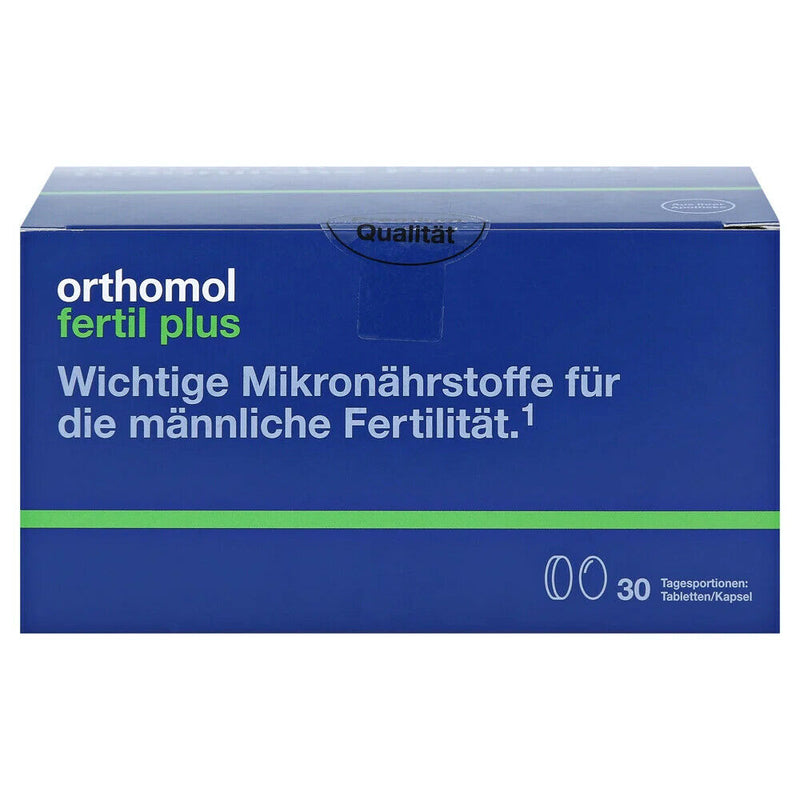 حميل الصورة في عارض المعرض ، أورثومول فيرتيل بلس 30 جرعة أقراص - Orthomol Fertil Plus Tablets 30 Doses - GermanVit - Saudi arabia
