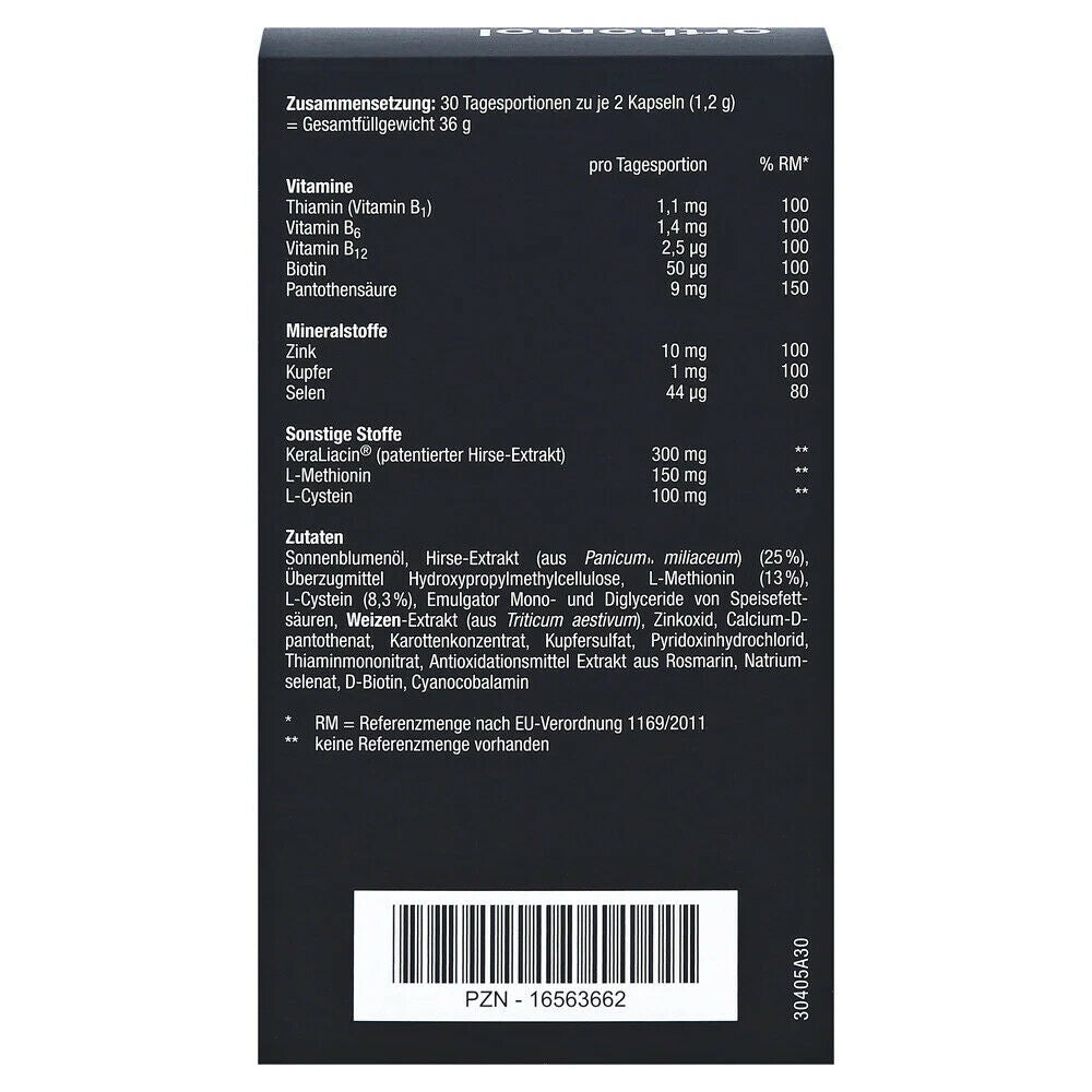 أورثومول كبسولات التغذية المكثفة للشعر - Orthomol Hair Intense Capsules - GermanVit - Saudi arabia