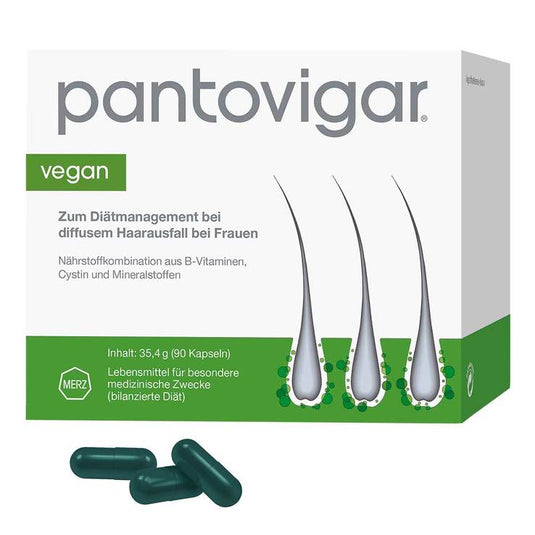 بانتوجار الألماني 30 كبسولة - Pantovigar vegan 30 Caps - GermanVit - Saudi arabia