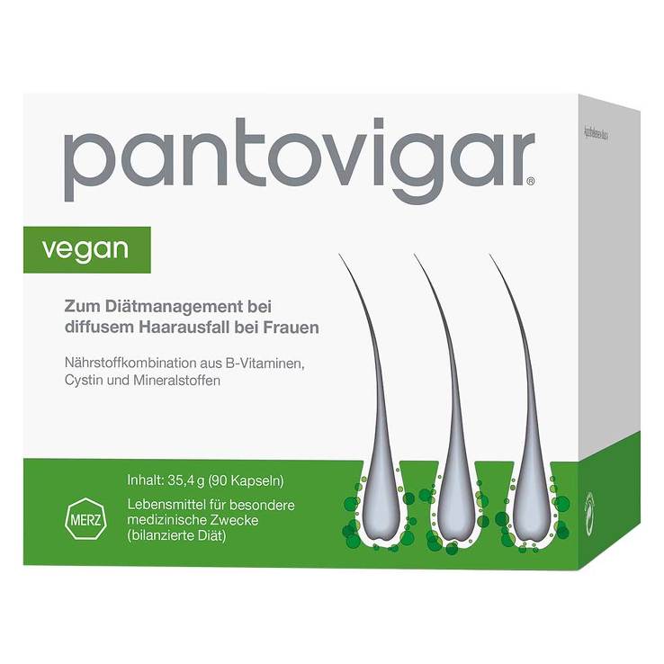 بانتوجار الألماني 90 كبسولة - Pantovigar vegan 90 Caps - GermanVit - Saudi arabia