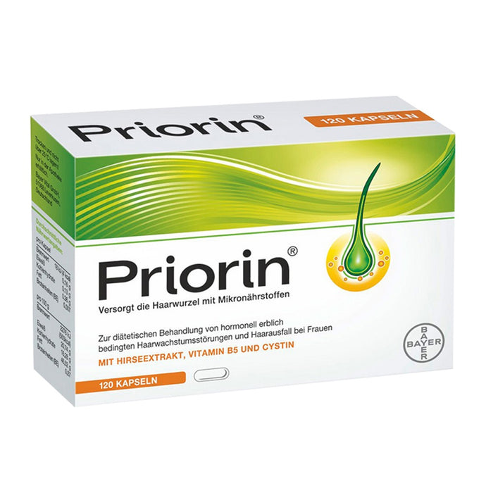 كبسولات برايورين للشعر 120 كبسولة - Priorin Hair 120 Caps - GermanVit - Saudi arabia