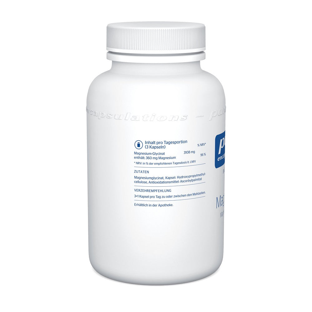 مغنيسيوم جليسينات 90 كبسولة - Pure Encapsulations Magnesium Glycinate 90 Caps - GermanVit - Saudi arabia