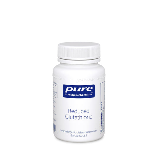 جلوتاثيون مختزل 100 ملج 60 كبسولة - Pure Encapsulations Reduced Glutathione 60 Caps - GermanVit - Saudi arabia