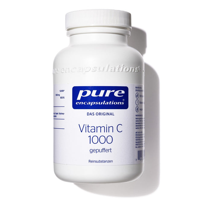 فيتامين سي 1000 ملج 90 كبسولة - Pure Encapsulations Vitamin C 1000 mg 90 Caps - GermanVit - Saudi arabia