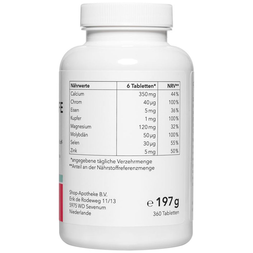 ريدكير المعادن الأساسية 360 قرص - RedCare BASIC MINERALS 360 Tabs - GermanVit - Saudi arabia