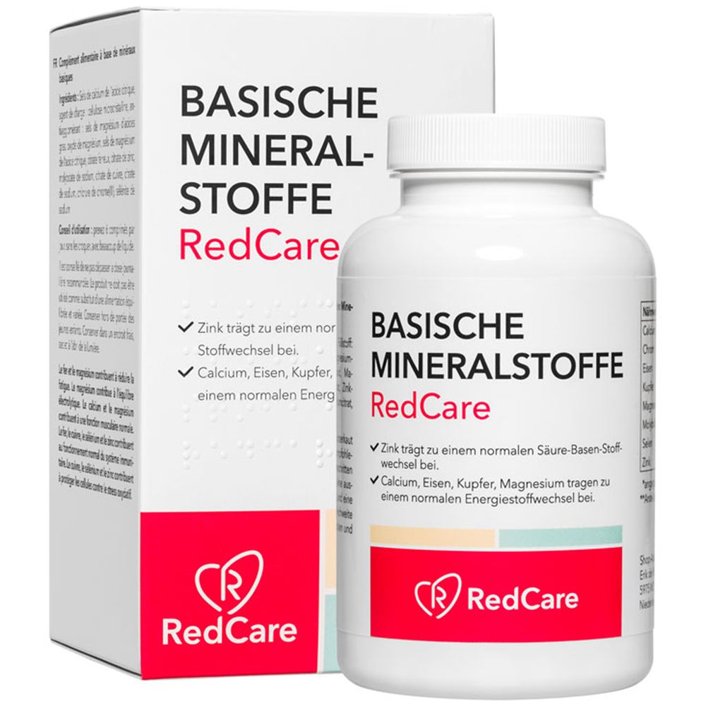 ريدكير المعادن الأساسية 360 قرص - RedCare BASIC MINERALS 360 Tabs - GermanVit - Saudi arabia