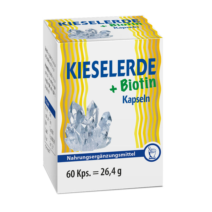سيليكا + بيوتين 60 كبسولة - Pharma Peter SILICA + BIOTIN 60 Caps - GermanVit - Saudi arabia