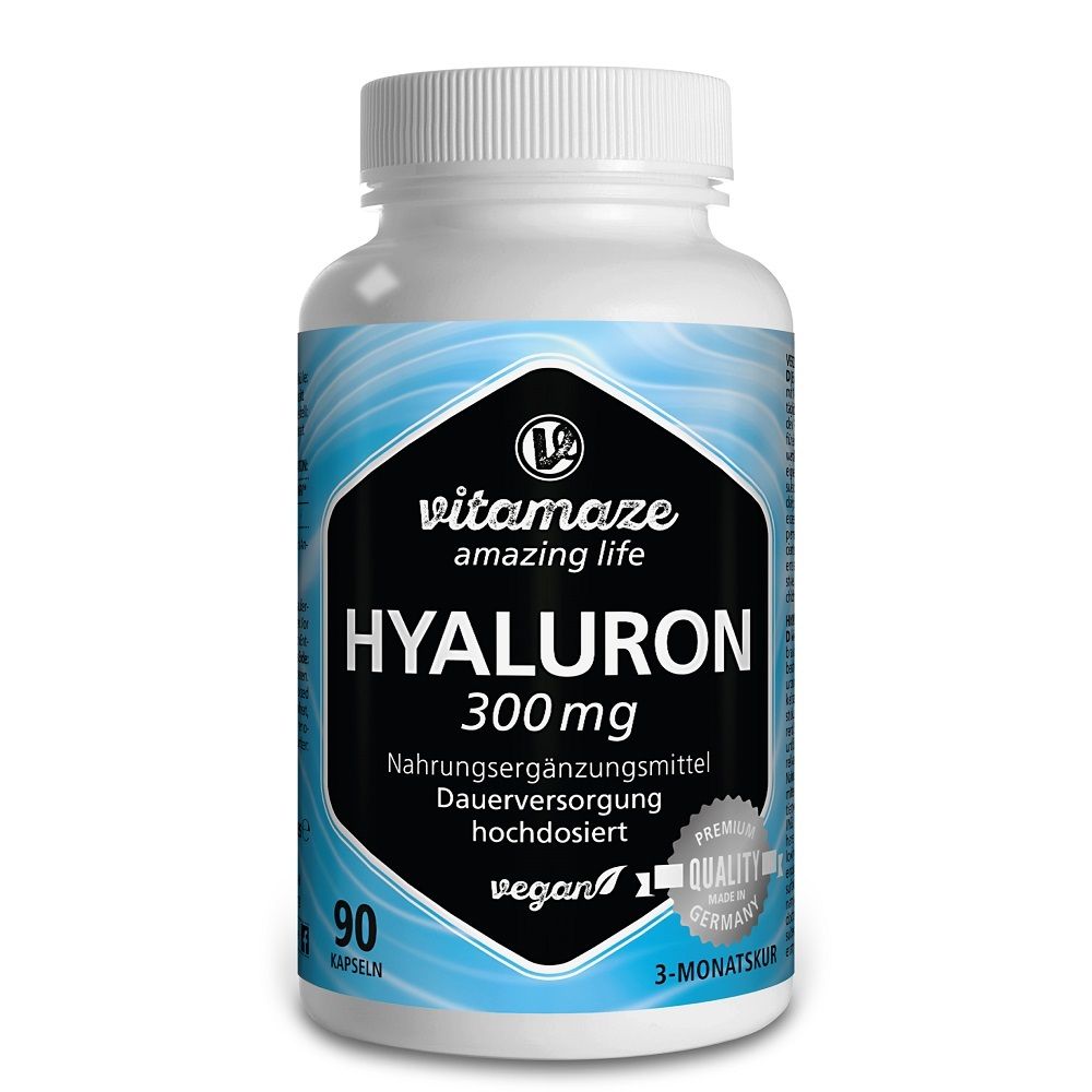 هيالورونيك 300 ملج 90 كبسولة - Vitamaze HYALURON 300 mg 90 Caps - GermanVit - Saudi arabia
