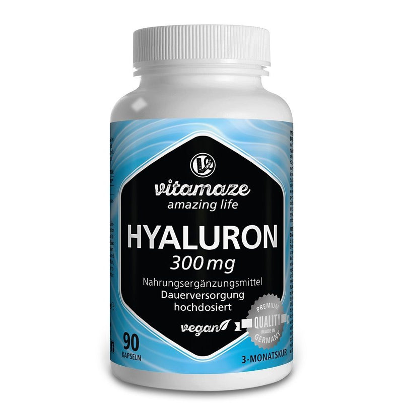 حميل الصورة في عارض المعرض ، هيالورونيك 300 ملج 90 كبسولة - Vitamaze HYALURON 300 mg 90 Caps - GermanVit - Saudi arabia
